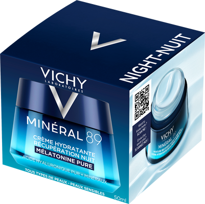 Vichy Minéral 89, Noční regenerační krém 50 ml