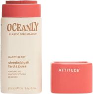 Attitude Oceanly Tuhá krémová tvářenka - Happy Berry 8.5 g