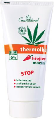 Cannaderm Thermolka hřejivé mazání 200 ml