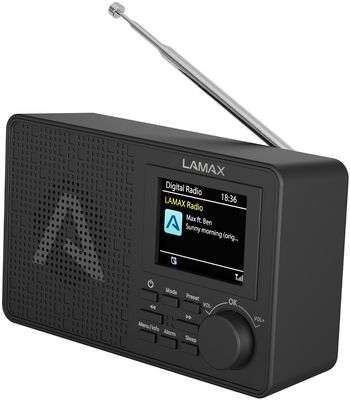 LAMAX RadioVox1 DAB Přenosné rádio