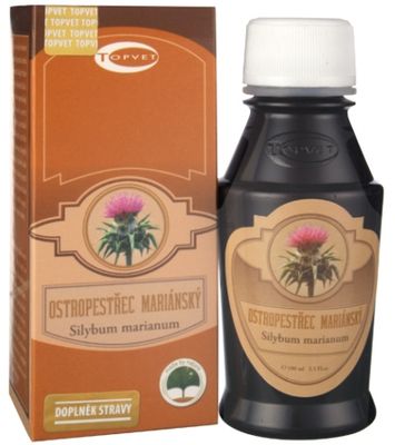 Topvet Ostropestřec mariánský extrakt 100 ml