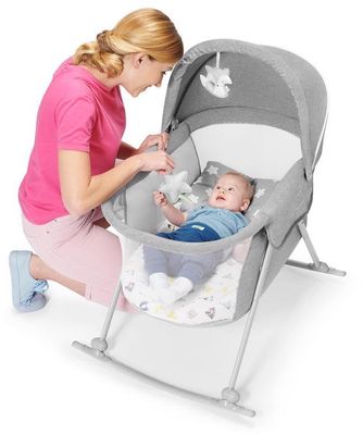 Kinderkraft Postýlka dětská 3v1 Lovi Beige