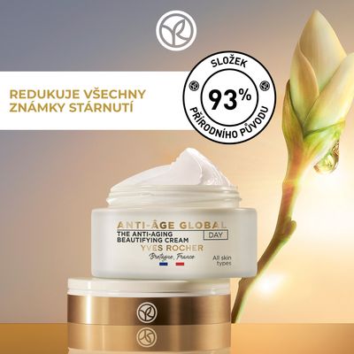 Yves Rocher Denní revitalizační péče proti vráskám Anti-Age Global 50 ml
