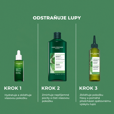 Yves Rocher Šampon proti lupům 300 ml