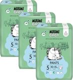 Muumi Baby Jednorázové eko kalhotkové pleny 5 Maxi+ 10-15 kg 114 ks