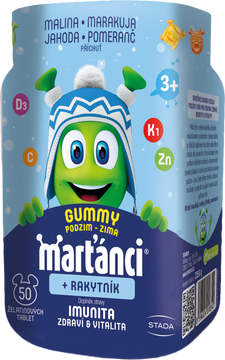 Marťánci Walmark Gummy PODZIM-ZIMA 50 tablet