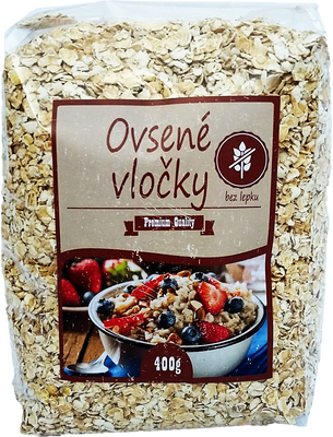 Najtelo Ovesné Vločky bez lepku 400 g