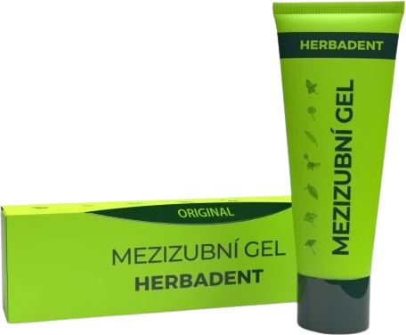 Herbadent Bylinný mezizubní gel na dásně 25 g
