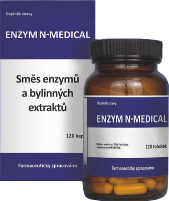 N-Medical Enzym 120 kapslí