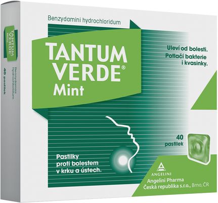 Tantum Verde Mint 40 pastilek