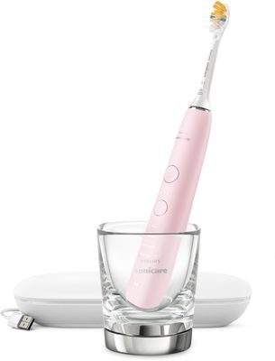 Philips Sonicare Nabíjecí zubní kartáček 9000 DiamondClean HX9911/21 růžový