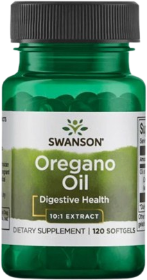 Swanson Oregano oil 150mg, 120 kapslí