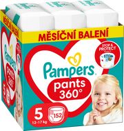 Pampers Active Baby Pants Kalhotkové plenky vel. 5, 12-17 kg, 152 ks