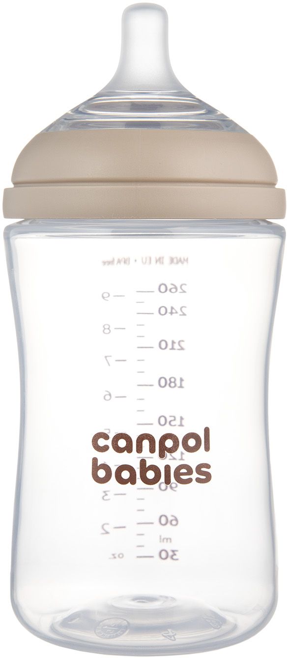 Canpol babies Lahev antikoliková Natural Shape 260 ml