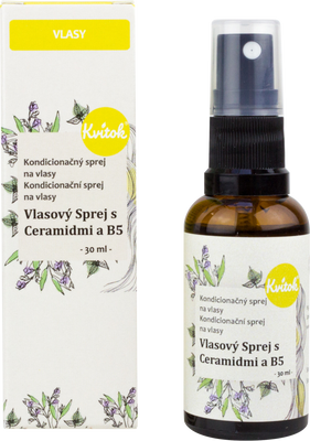 Kvitok Sprej na rozčesání a ochranu vlasů 30 ml