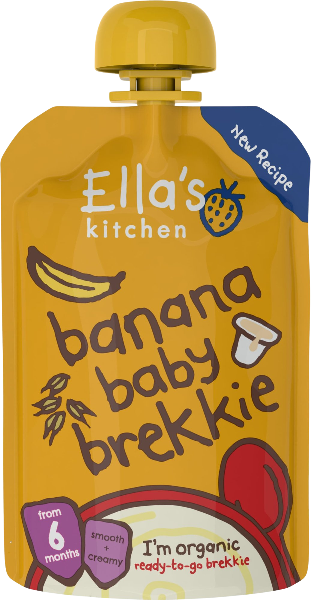 Ella's Kitchen BIO Snídaně banán a jogurt 100 g