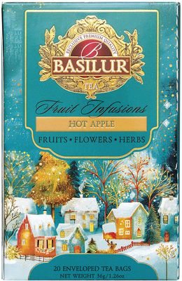 Basilur Christmas Fruit Hot Apple 20 x 1.8 g