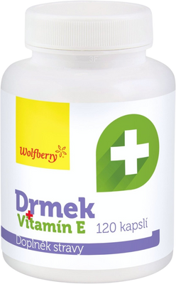 Wolfberry Drmek + vitamín E 120 kapslí