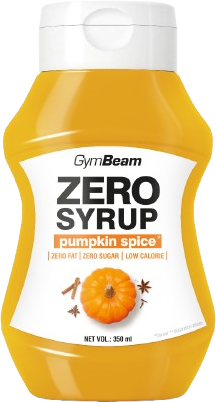 GymBeam ZERO SYRUP Pumpkin spice 350 ml