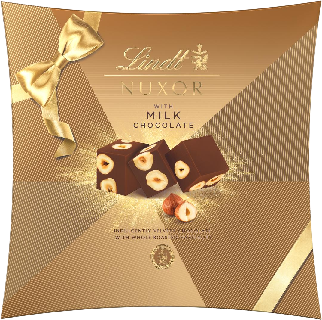 Lindt Čokoláda Nuxor Vánoční Mléčné Pralinky 212 g