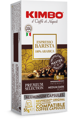 Kimbo Kapsle Nespresso, Espresso Barista 10 ks