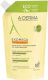 A-Derma Exomega Control Zvláčňujíci sprchový olej - Recyklovatelná ECO náhradní náplň 500 ml