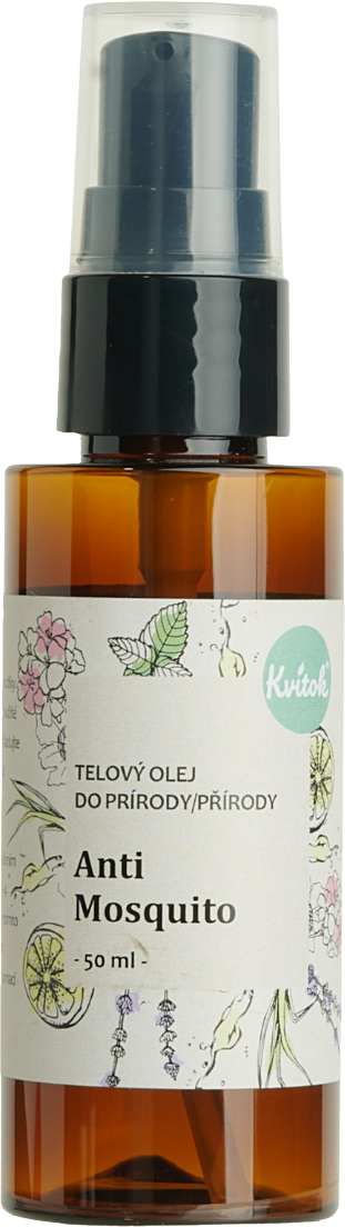 Kvitok Repelentní tělový olej Anti Mosquito 50 ml