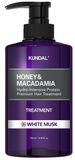 Kundal Honey&Macadamia Treatment - hydrointenzivní proteinová kúra na vlasy White Musk 500 ml