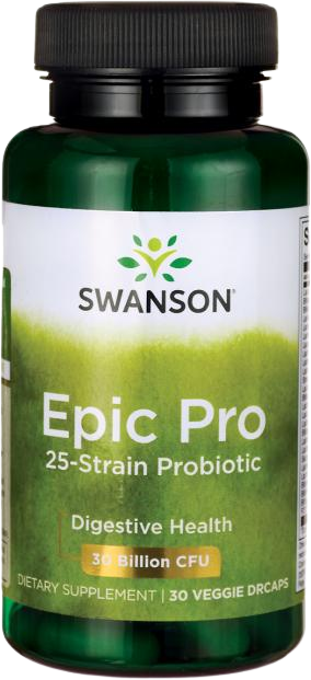 Swanson Epic Pro Probiotikum s 25 kmeny 30 kapslí