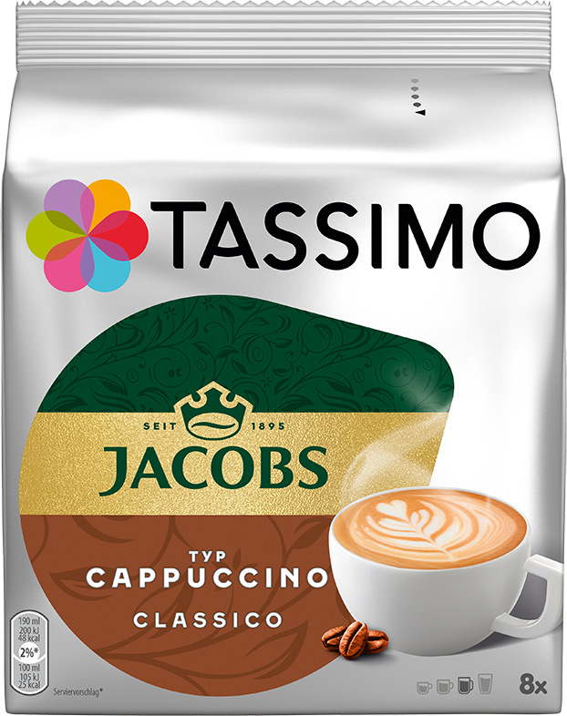 Tassimo Kapsle Jacobs Cappuccino 8 kapslí