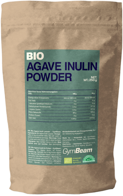 GymBeam BIO Agáve inulin v prášku 250 g