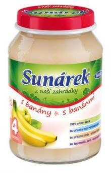 Sunar Sunárek ovocný příkrm s banány 190g