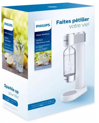 Philips AquaShield výrobník sody Viva (s CO2 bomb.) bílá