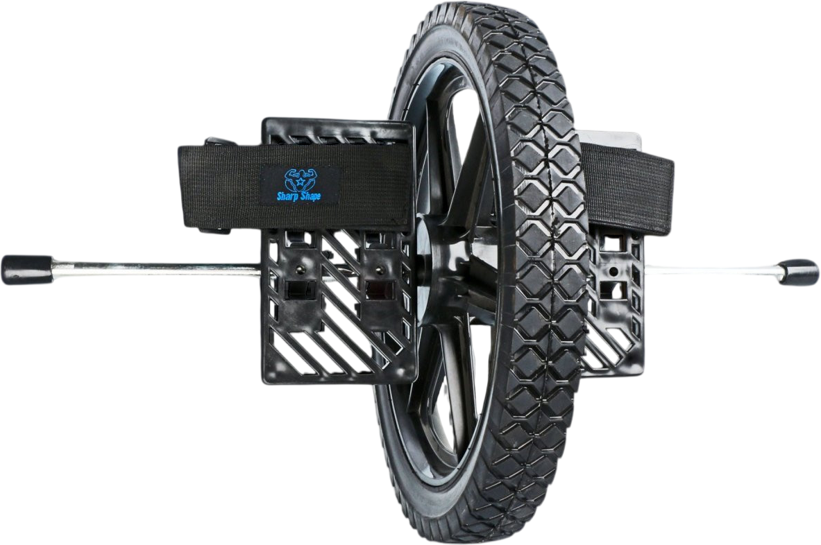 Sharp Shape Posilovací kolečko Ultra wheel černé
