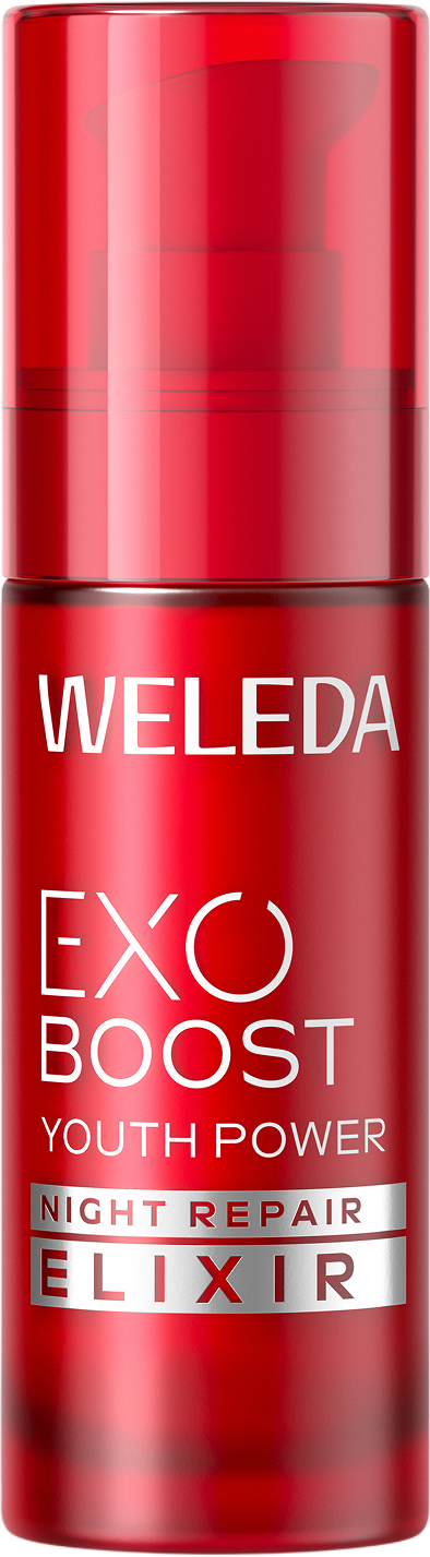 Weleda Exo Boost Astaxantinový noční regenerační elixír 30 ml