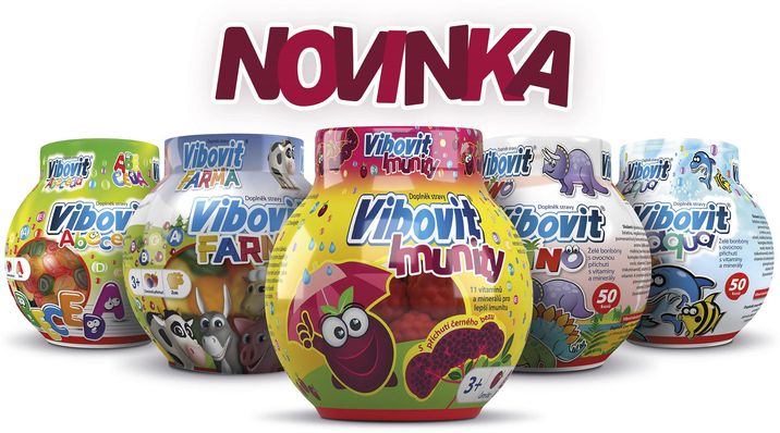 Vibovit Imunity želé multivitamíny 50 ks