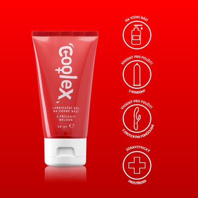 Dermacol Coolex lubrikační gel na vodní bázi - meloun (tuba) 50 ml