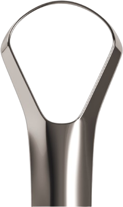 Be Lucent Beam Tongue Scraper, silver