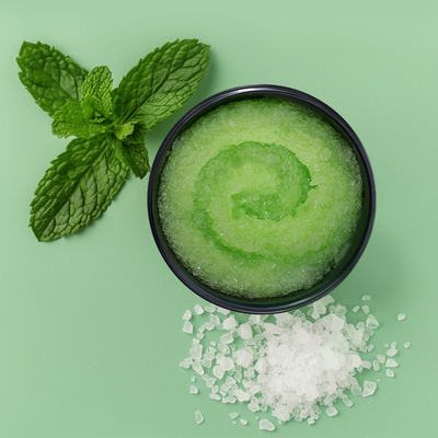 Organic Mimi Sea Salt & Mint All in One Šamponový scrub 280 g
