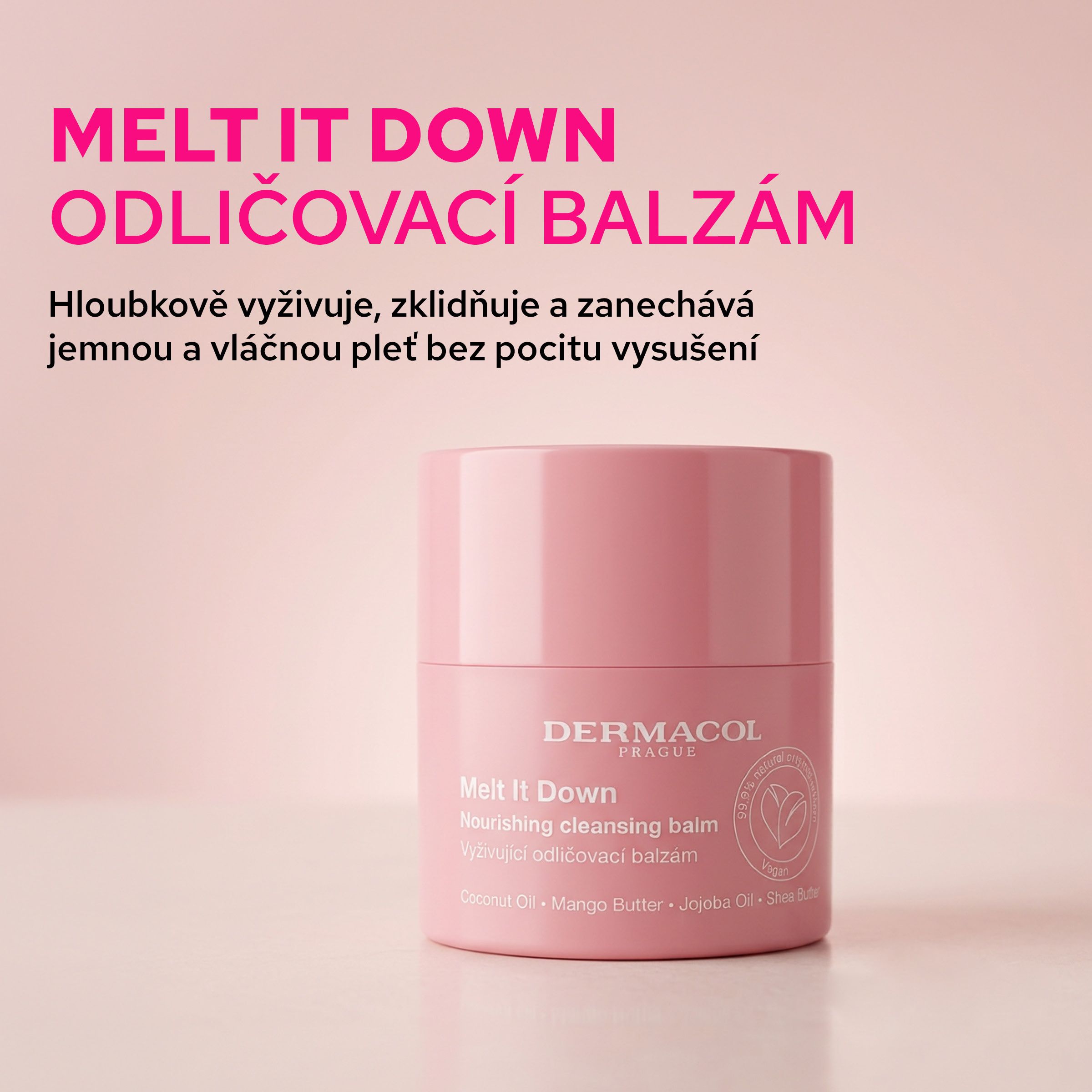 Dermacol MELT IT DOWN Odličovací balzám 44 g