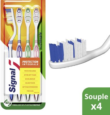 Signal Integral Protection zubní kartáček měkký 4 ks