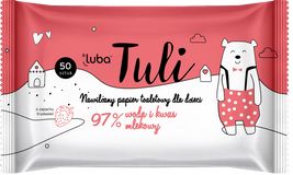 Luba Tuli dětský vlhčený toaletní papír s 97 % vody a kyselinou mléčnou 50 ks
