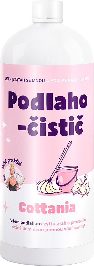Úklid pro klid Podlahočistič Cottania 1 l