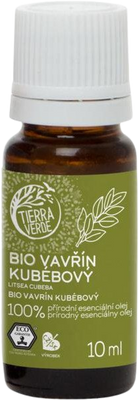Tierra Verde Esenciální olej BIO Vavřín Kubébový 10 ml