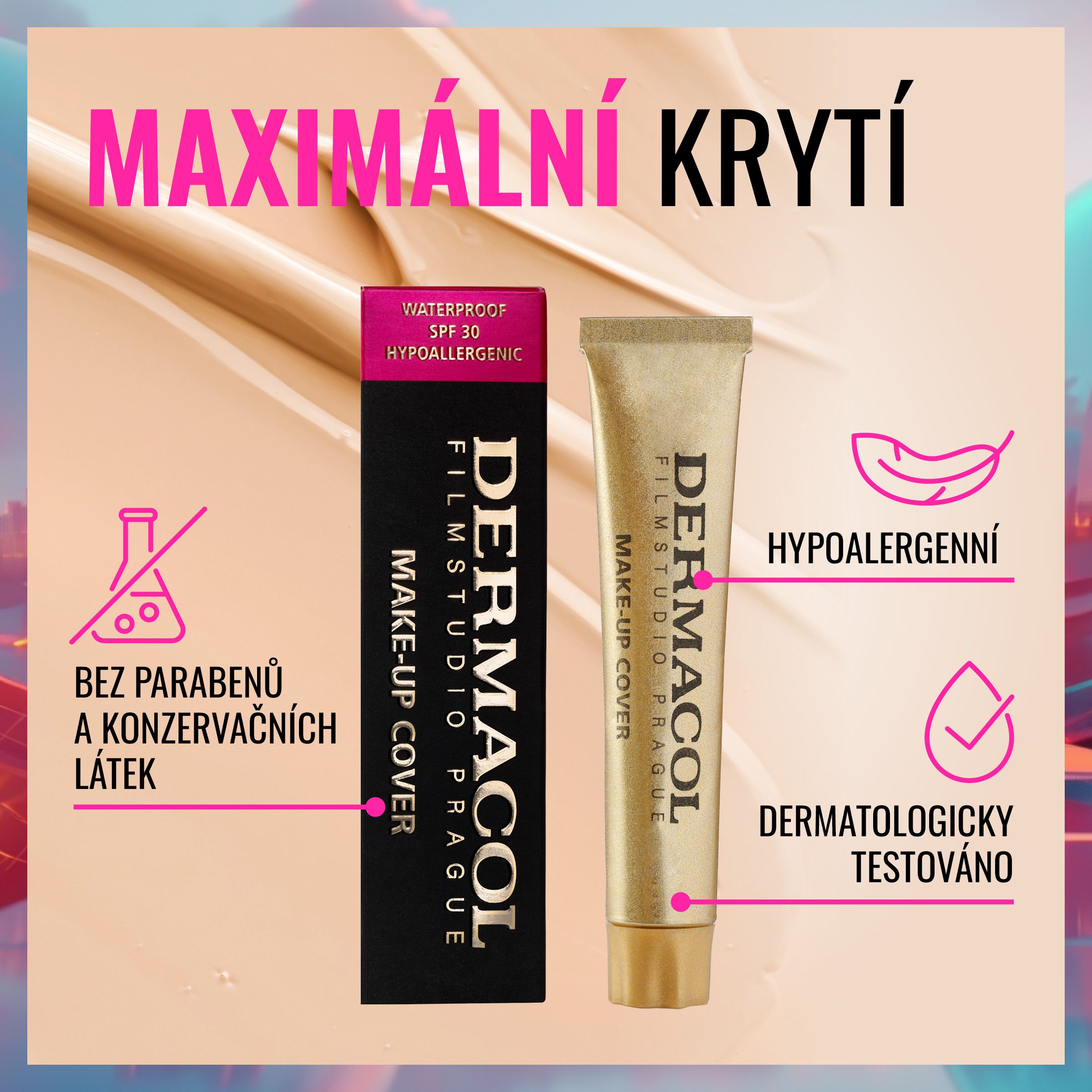 Dermacol Make-up Cover odstín 209, 30 g