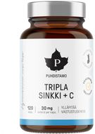 Puhdistamo Triple Zinc + Vitamin C 120 kapslí