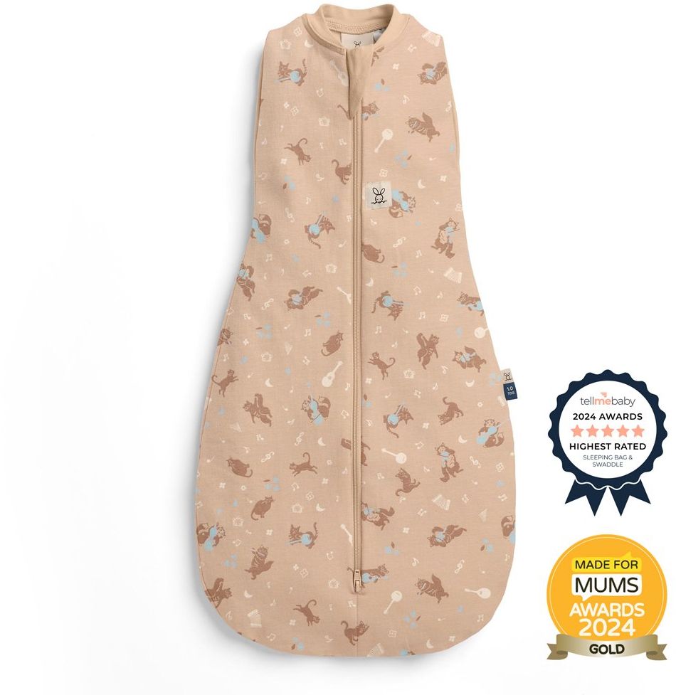 ERGOPOUCH Zavinovačka a pytel na spaní 2v1 Cocoon Melody 6-12m, 8-10kg, 1,0tog 1 ks