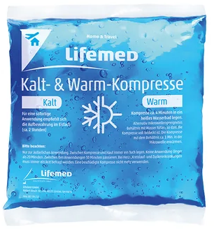 Lifemed Chladivý a hřejivý polštářek S 13x14 cm