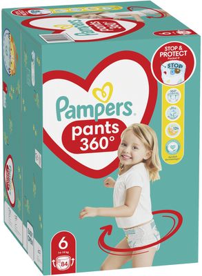 Pampers Active Baby Pants Kalhotkové plenky vel. 6, 14-19 kg, 84 ks