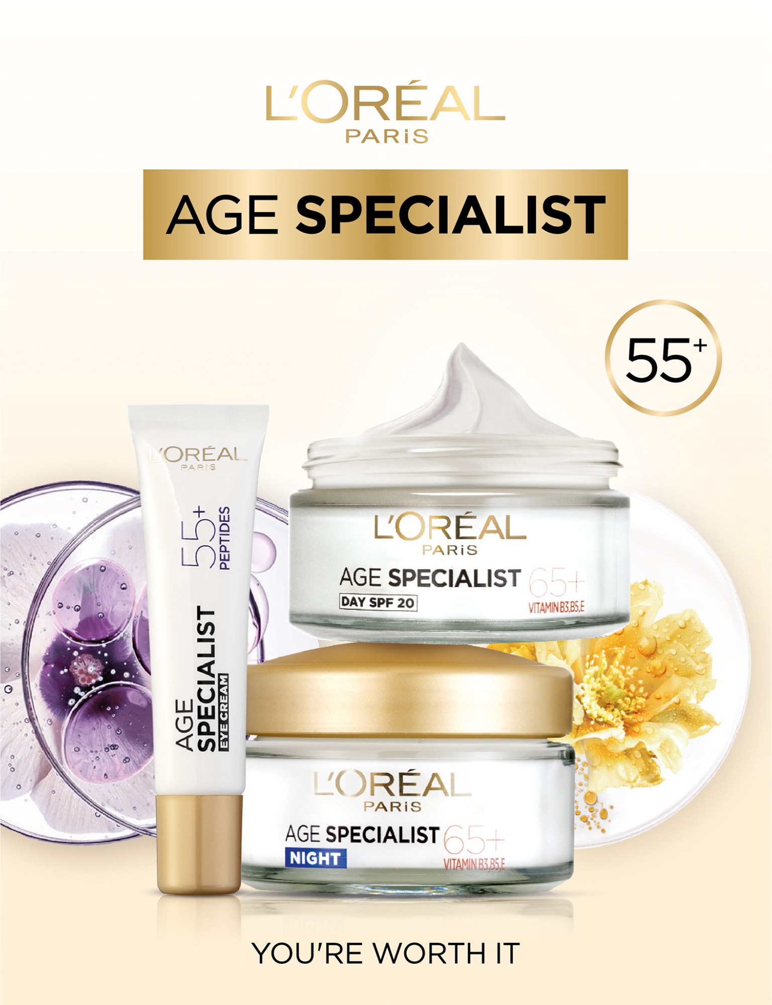 L'Oréal Paris OAP AGE SPEC 65+ BOX 17 XM26